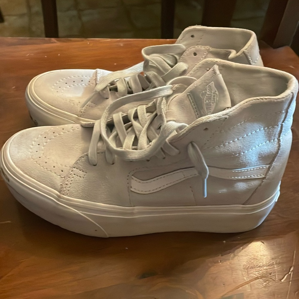 Vans Hightop Platform Shoes